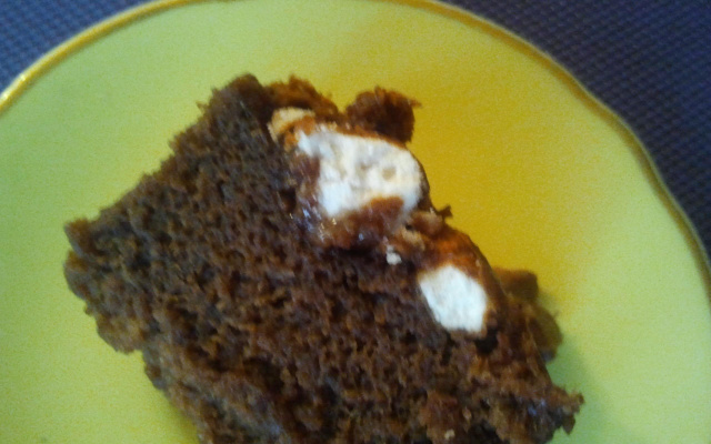 Brownies chocolat au lait et meringues