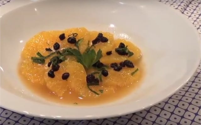 Carpaccio d'oranges