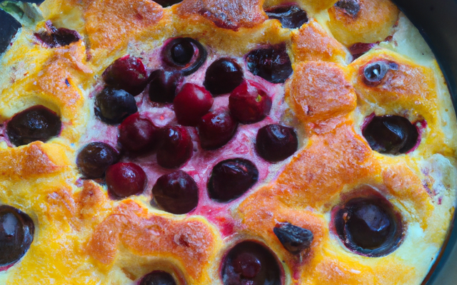 Clafoutis à la cassonade