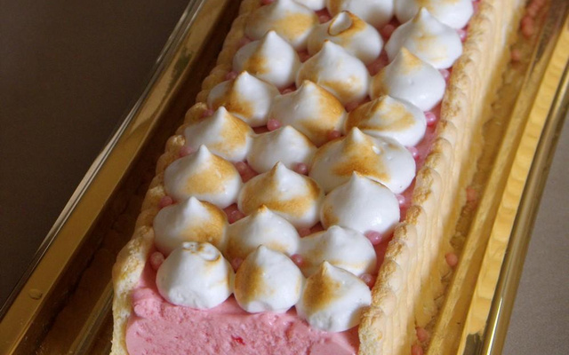 Bûche framboise