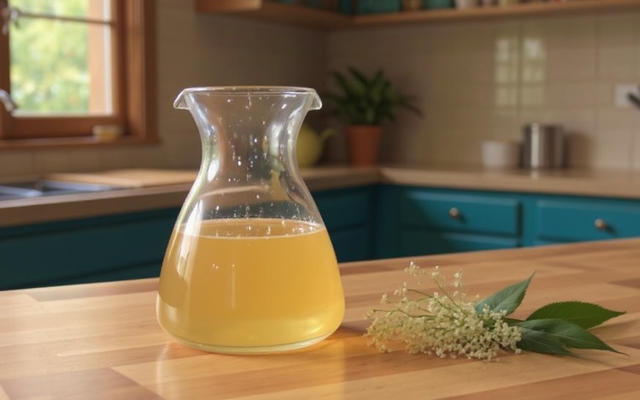 Sirop de fleur de sureau