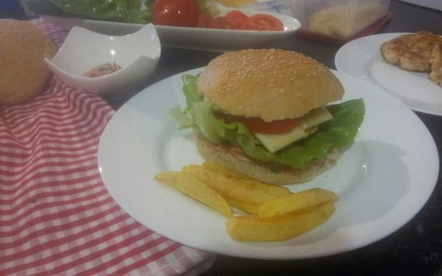 Hamburger maison