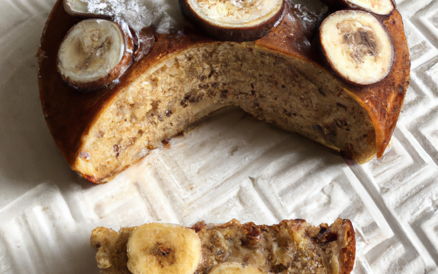 Charlotte aux bananes et noix de coco