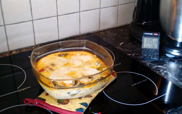 Gratin tomates-courgettes