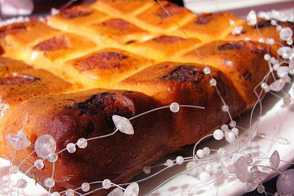 Cake au chorizo et fromage de brebis