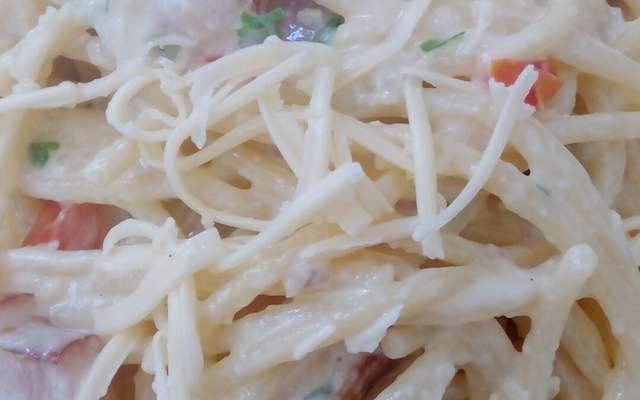 Pâtes carbonara et Parmigiano Reggiano AOP Giovanni Ferrari