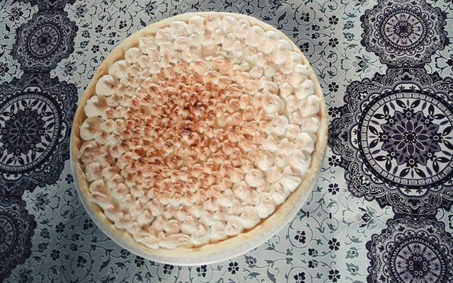 Tarte citron meringuée légère