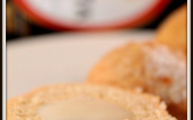 Beignets à la crème rhum-vanille