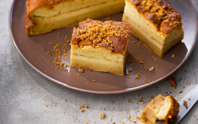 Gâteau magique aux spéculoos