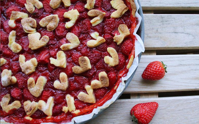 Love Pie : la tarte aux fraises