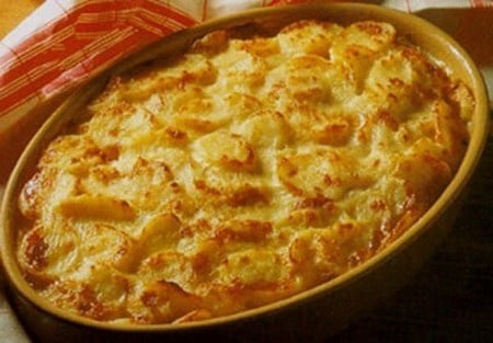 Gratiné à la moutarde