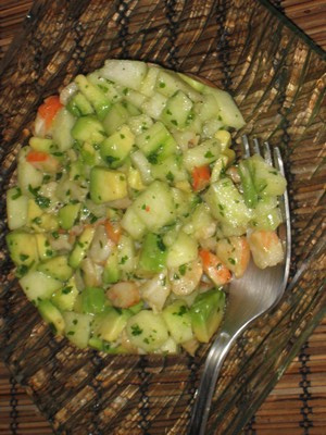 Méli mélo de gambas