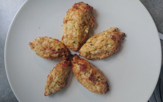 Croquettes de chou-fleur au parmesan