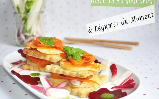 Biscuits au Roquefort