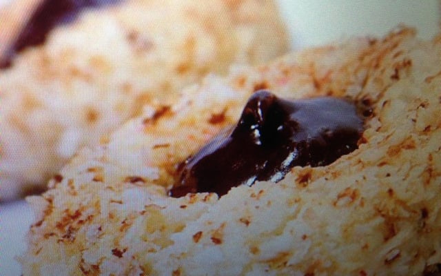 Petit gâteau coco chocolat