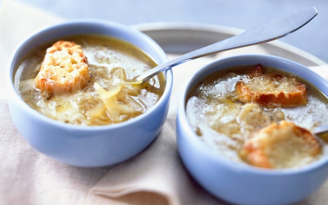 La soupe à l'oignon