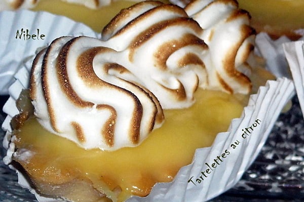 Tartelettes au citron meringuées classiques