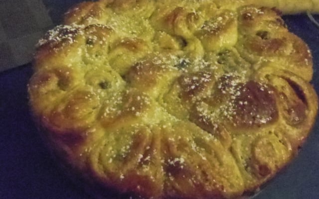 Chinois (brioche à la crème patissière et raisins)