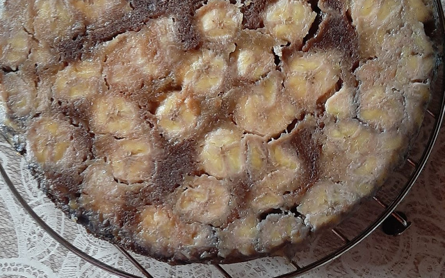 Gâteau chocolat-banane