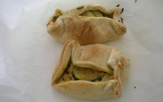 Feuilleté à la courgette et à la carotte