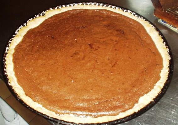 Tarte au chocolat minute