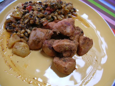 Ragoûts de mouton aux cornilles et au potiron