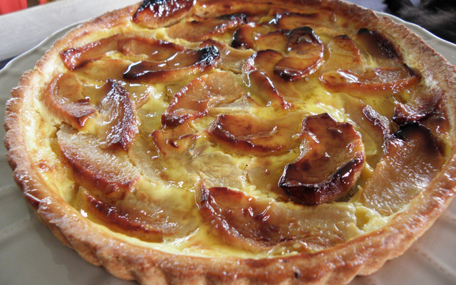 Tarte normande aux pommes