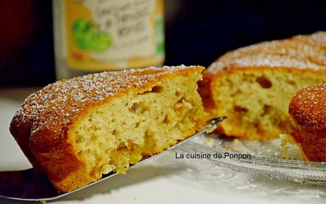 Gâteau moelleux à la confiture de tomates vertes