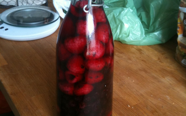 Rhum aux fruits rouges