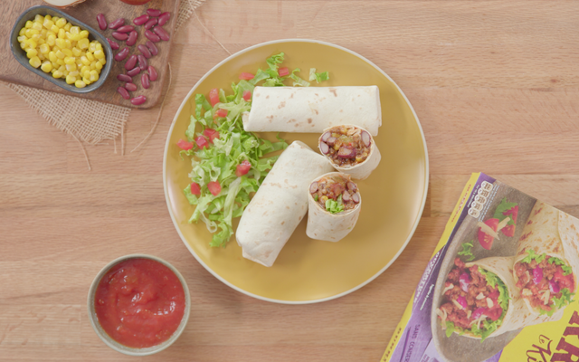 Burritos végétariens