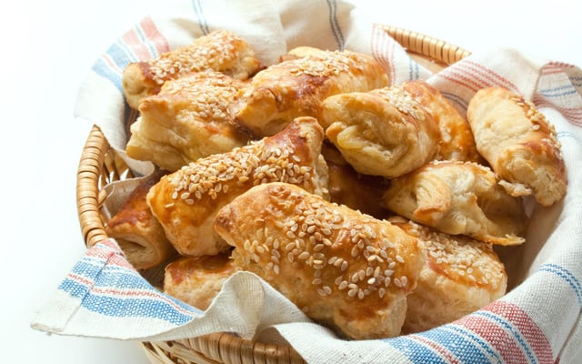 Feuilletés au fromage de brebis