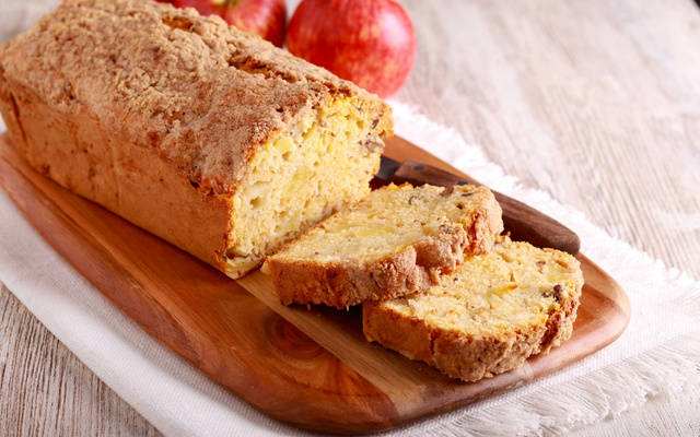 Cake aux pommes et au sirop d'érable