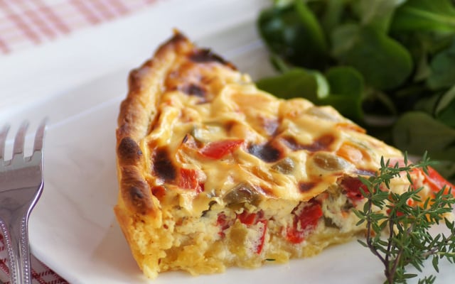 Tarte aux poivrons