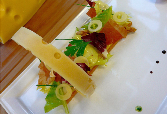 Sablé d'Emmental de Savoie de l'Institut Paul Bocuse