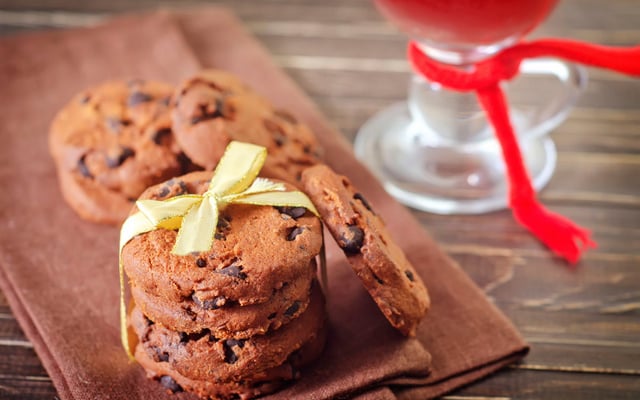 Cookies pépites de chocolat et cannelle