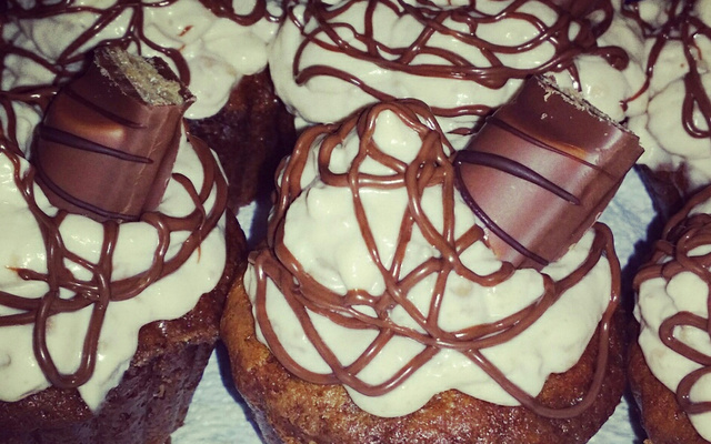 Cupcakes au Kinder Bueno