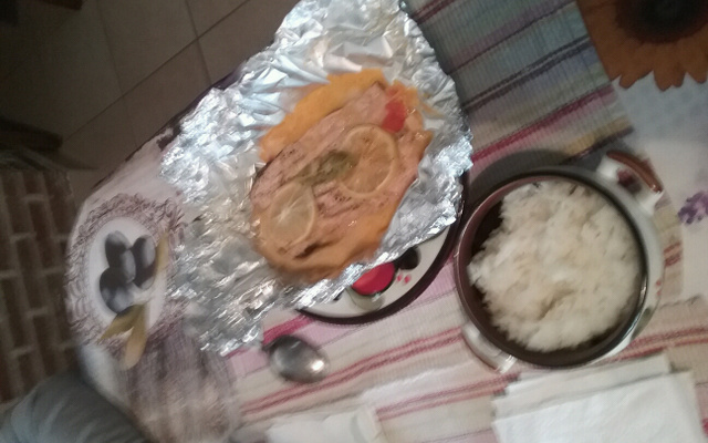 Filets de truite en papillote sur lit de légumes