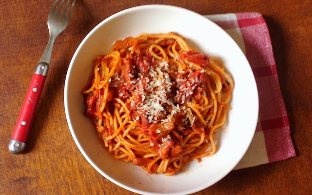 Pasta all amatriaciana