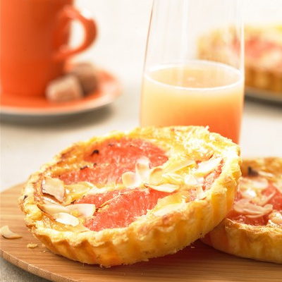 Tartelettes aux pamplemousses de Floride