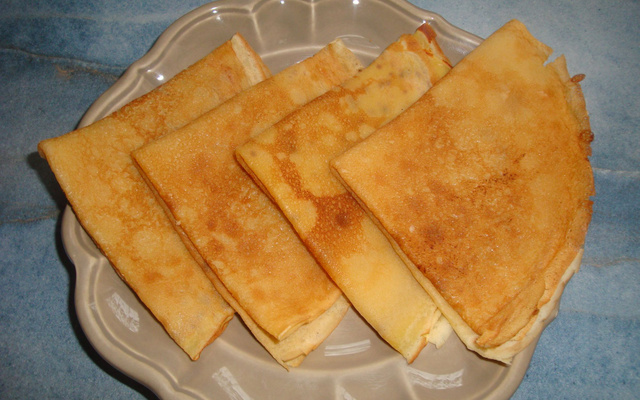 Crêpes au caramel de lait