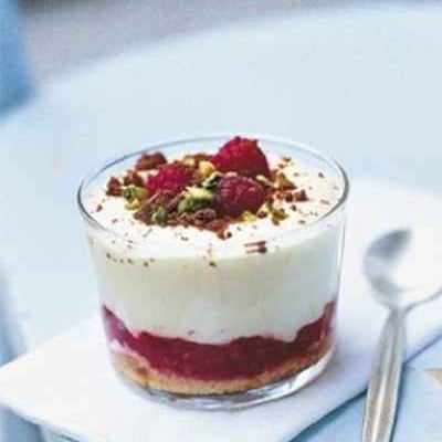 Tiramisu aux framboises