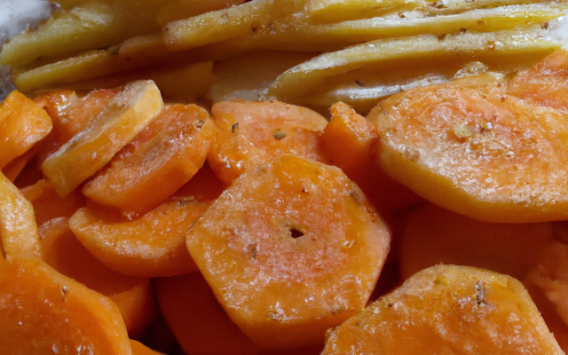 Pommes de terre, écrasée aux carottes