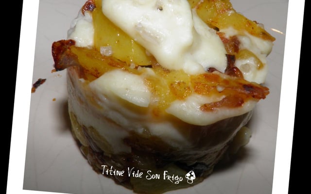 Gratin de pommes de terre au fromage de brebis