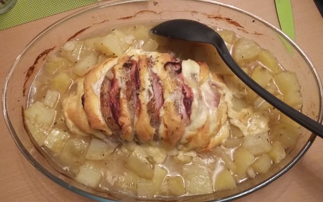 Rôti de porc Orloff facile