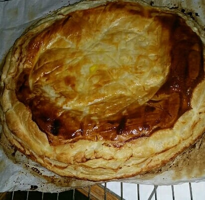 Galette des rois pomme-cannelle
