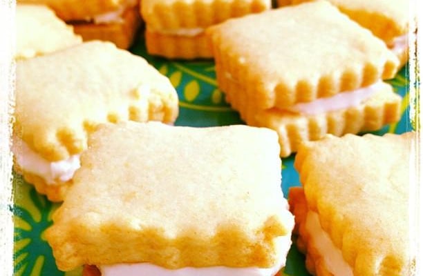 Petits Sablés à la fraise