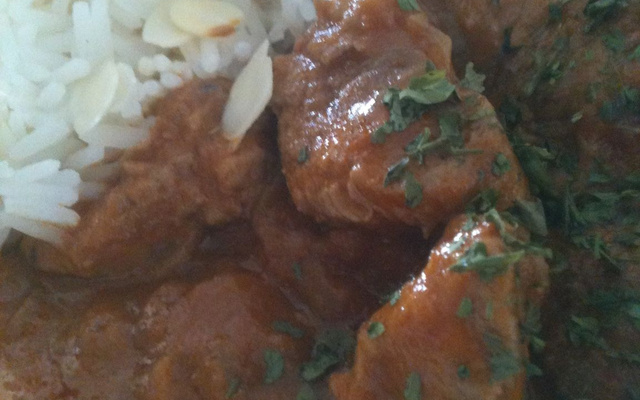 Curry d' agneau presto