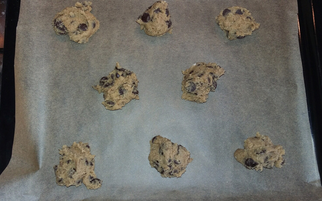 Mes cookies au chocolat !
