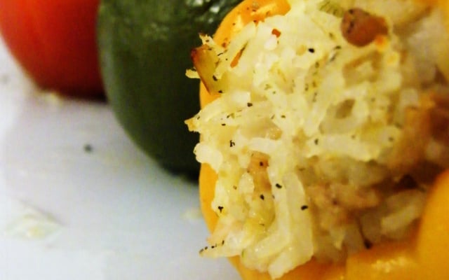 Poivrons farcis à ma façon