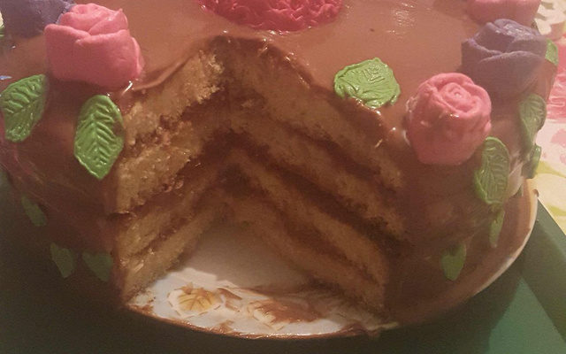 Gâteau étages au chocolat